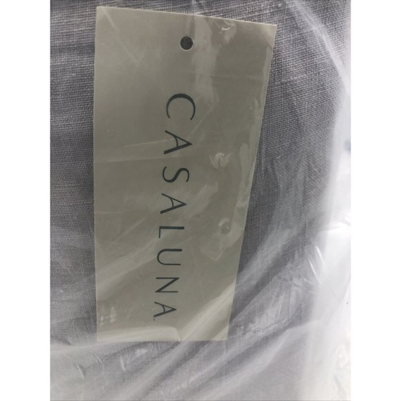 Casaluna  King Size Washed Well-being Hemp Sheet Set Gray - Picture 6 of 6